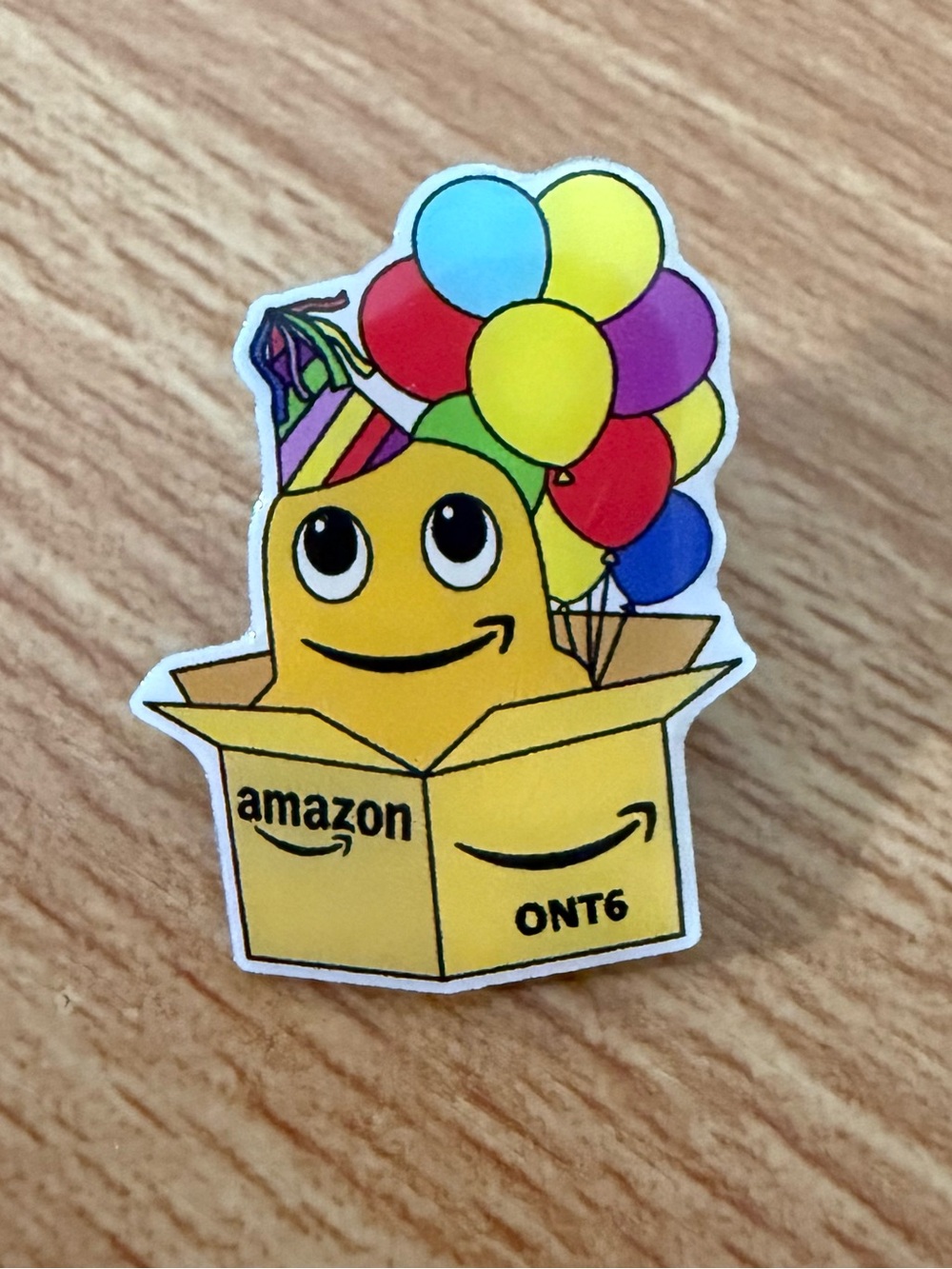 Employee Happy Birthday Amazon Peccy pin